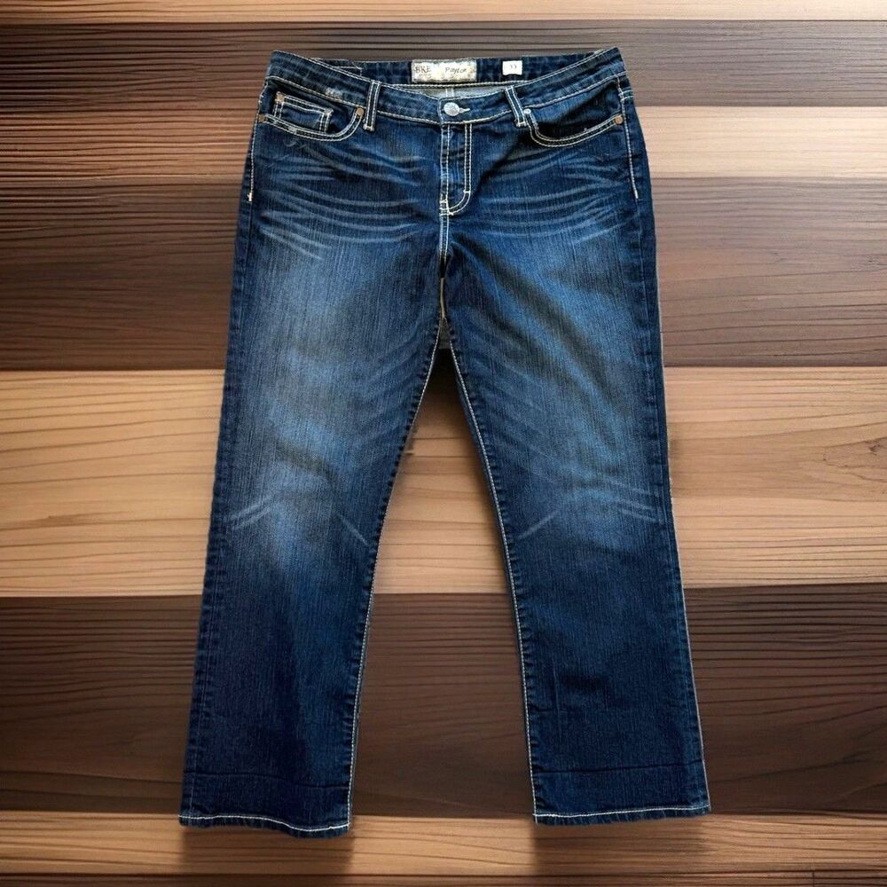 BKE Buckle Payton Women's Size 33 Short Petite 28 inseam Stretch Dark Wash